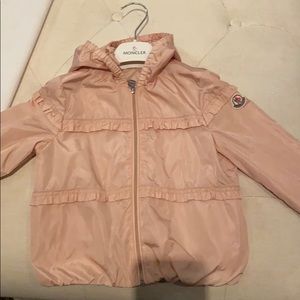 Moncler toddler girls spring jacket